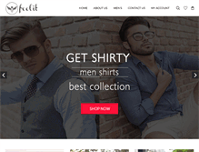 Tablet Screenshot of feelitfashion.com
